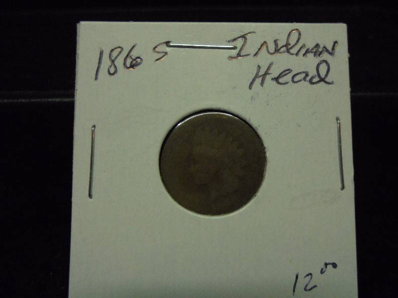 Indian Head Penny - 1865