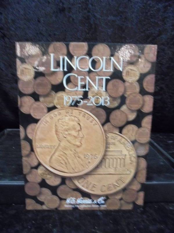 Lincoln Cent Complete Folder, 1975-2013 (including 1968S & 1974S)
