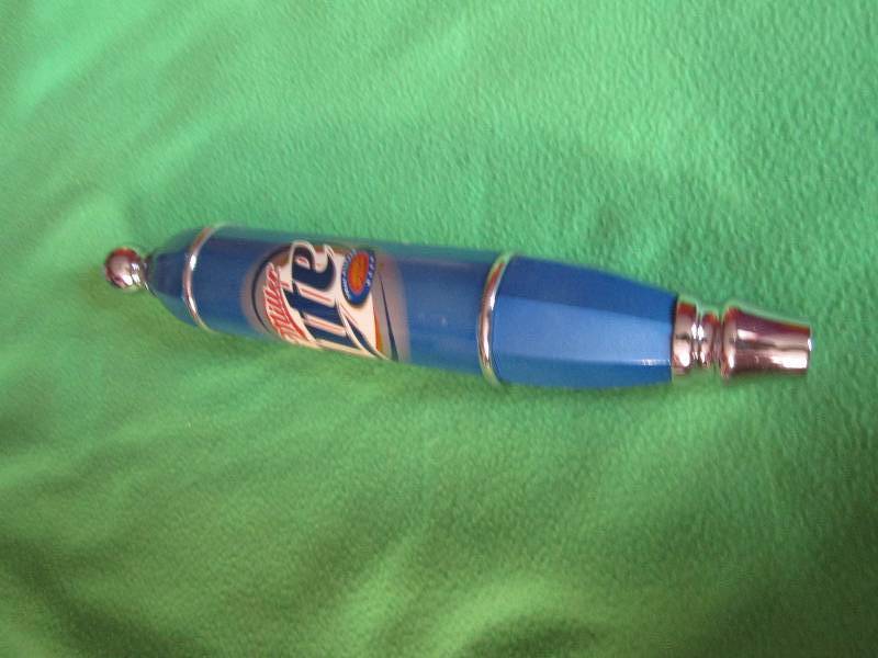 Miller lite true pilsner beer tap...