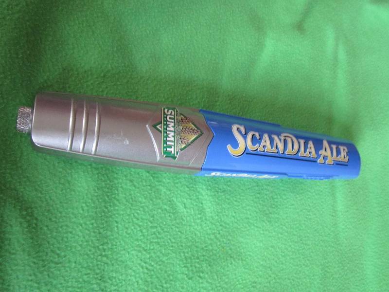 Summit scandia ale beer tap...