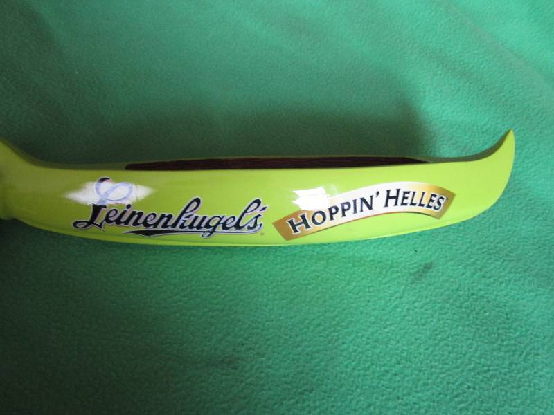 Leinenlugels hoppin helles beer tap...