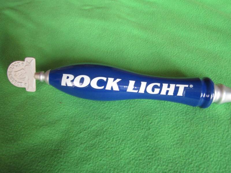 Rock light beer tap...