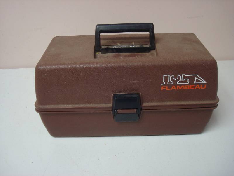 lot 40 image: Flambeau 14011 Tool Box With Some Items