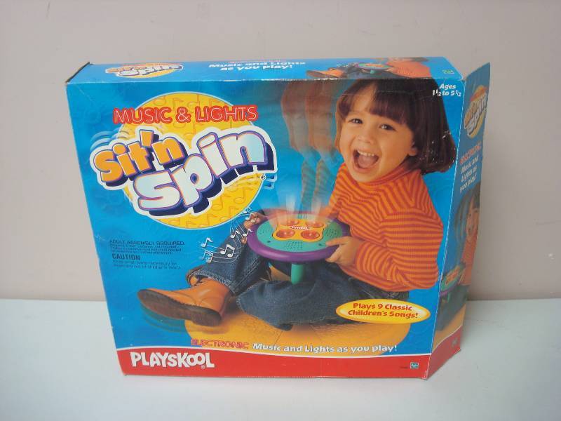 lot 81 image: Sit N Spin Kids Toy, Used