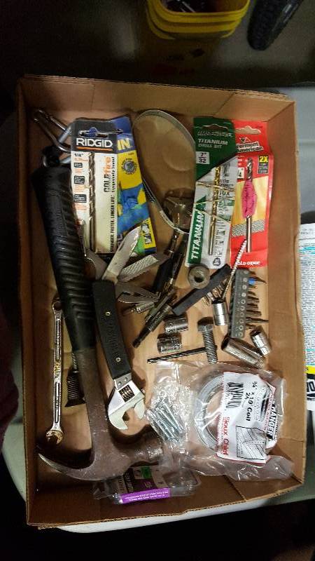 Hammer, drill bits & Misc