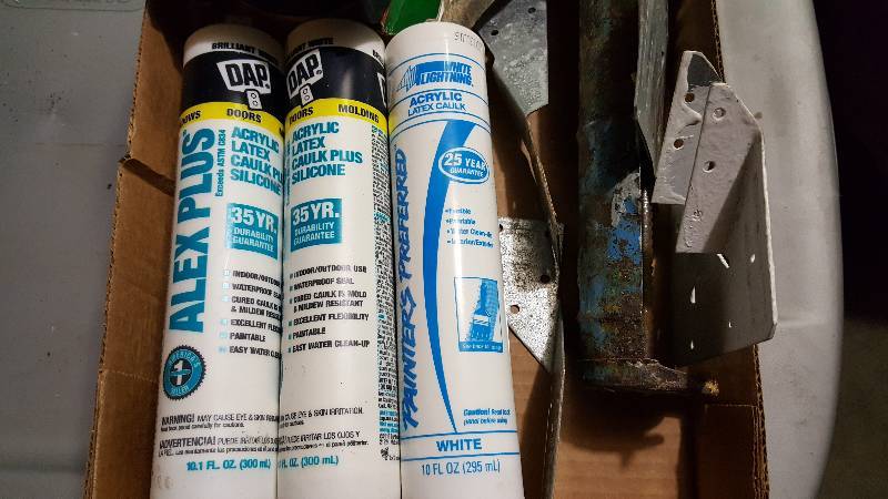 New Acrylic Caulk & misc