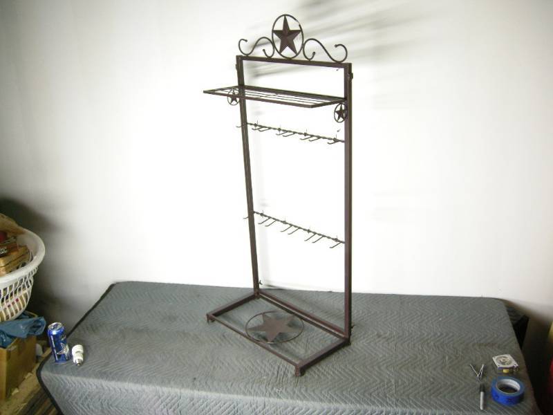 Metal Star Boot Rack