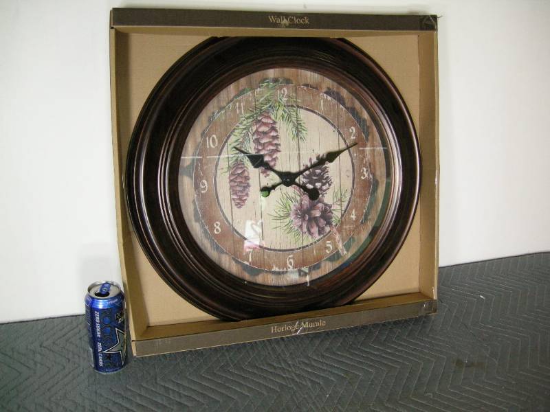 Natural Large Wall Clock