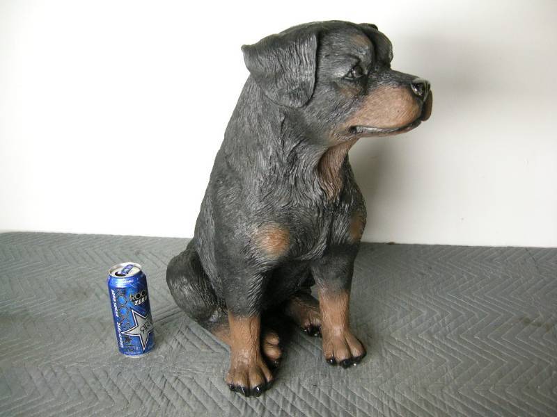 Rottweiler Dog Figure