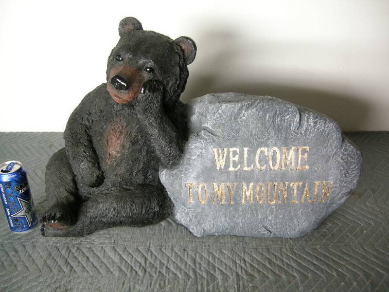 Black Bear Welcome to My Mountain