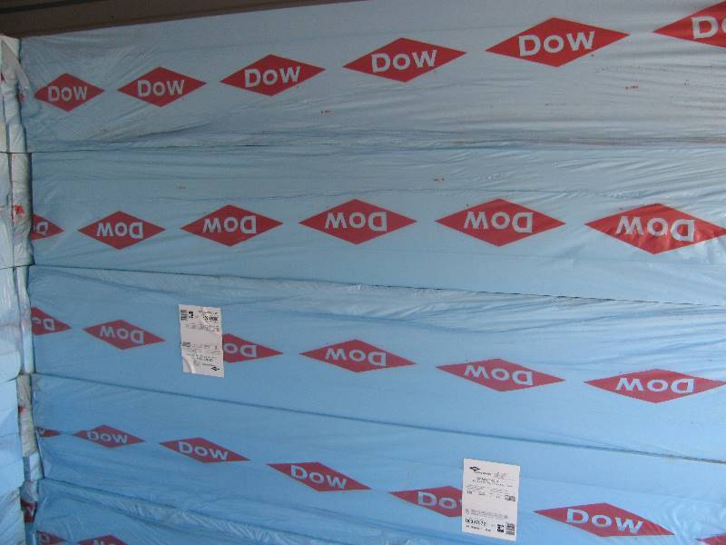 Blue Styrofoam Insulation Sheets