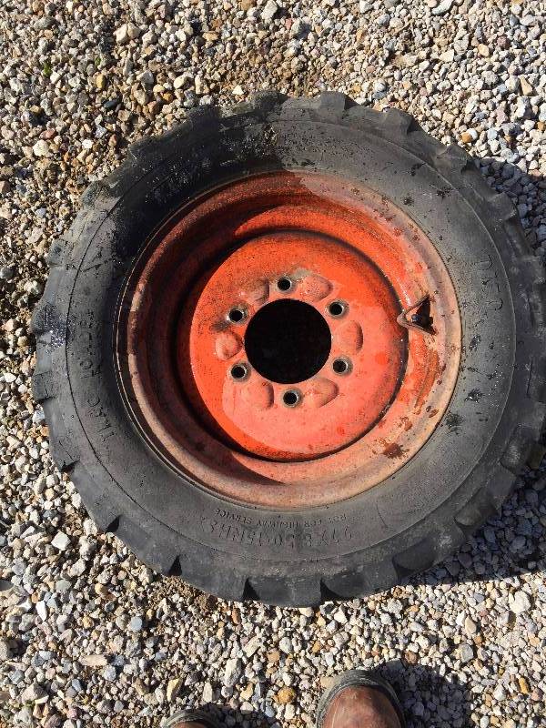 4 Skid Steer Tires