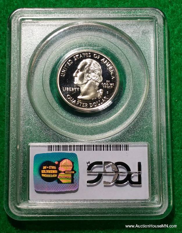 2000 S Virginia Quarter PCGS PR69