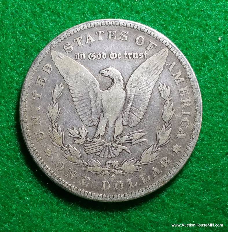 1884 S Morgan Silver Dollar