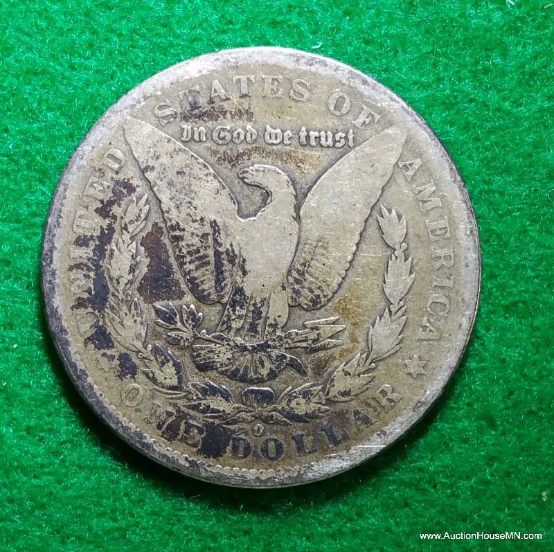 1889 O Morgan Silver Dollar