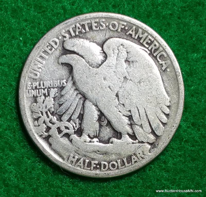 1949 Walking Liberty Silver Half Dollar