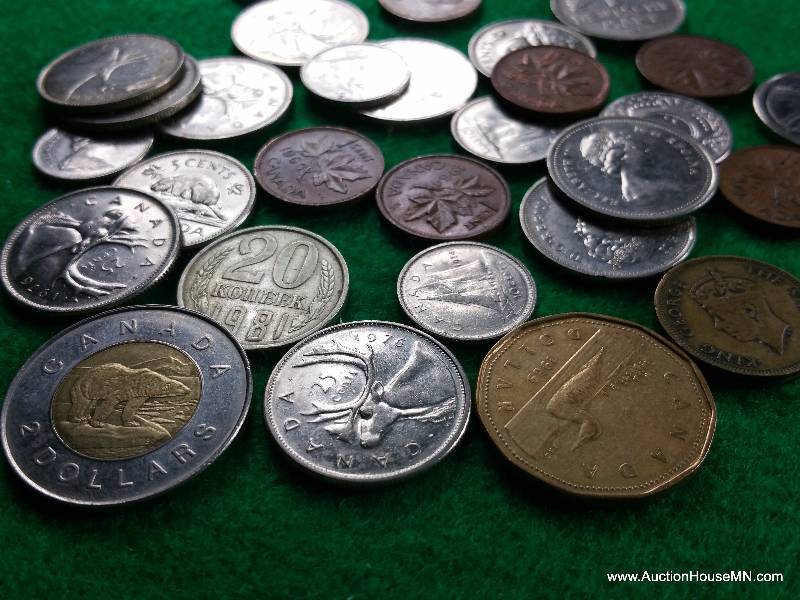 Older and Newer Foreign Coins