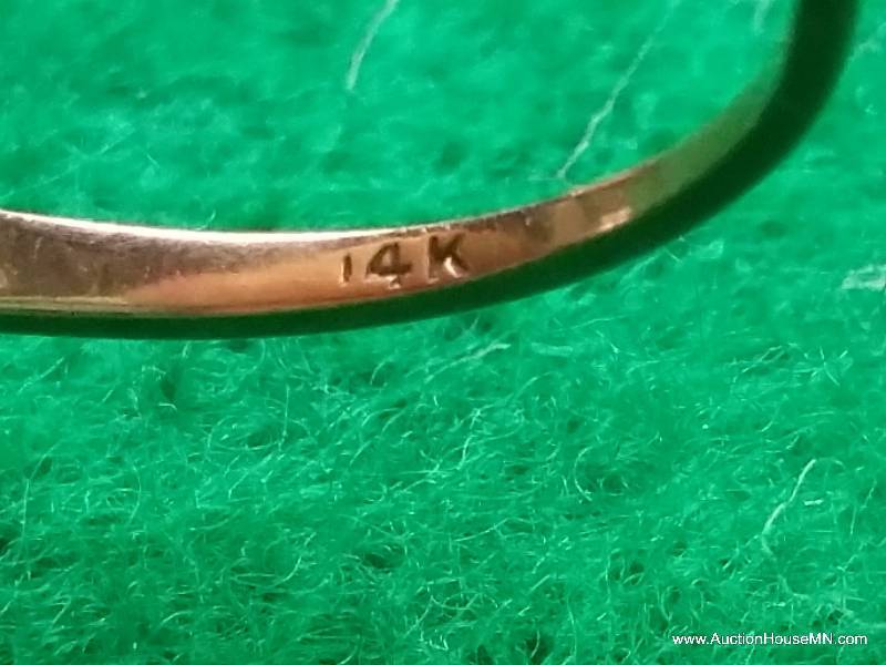 18 and 14 KT Gold Jewelry & Antique Pin  Button