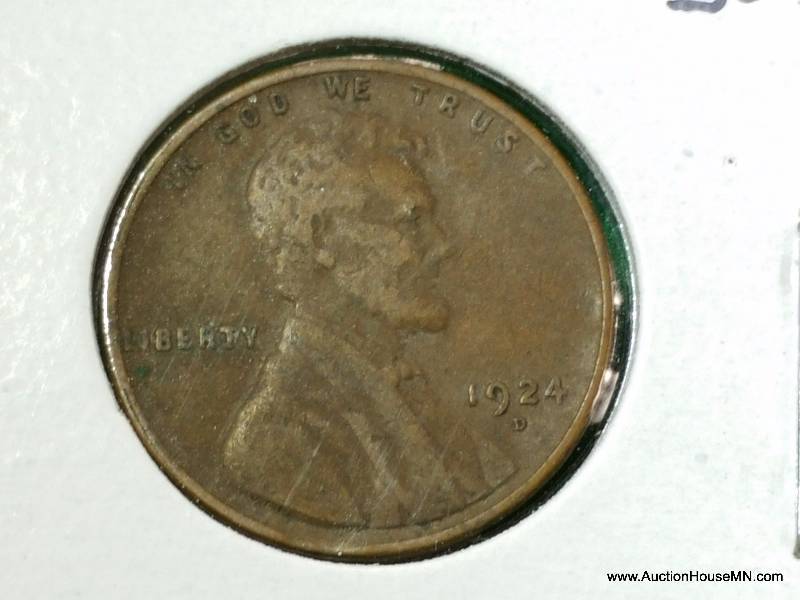 1924 D Lincoln Wheat Cent