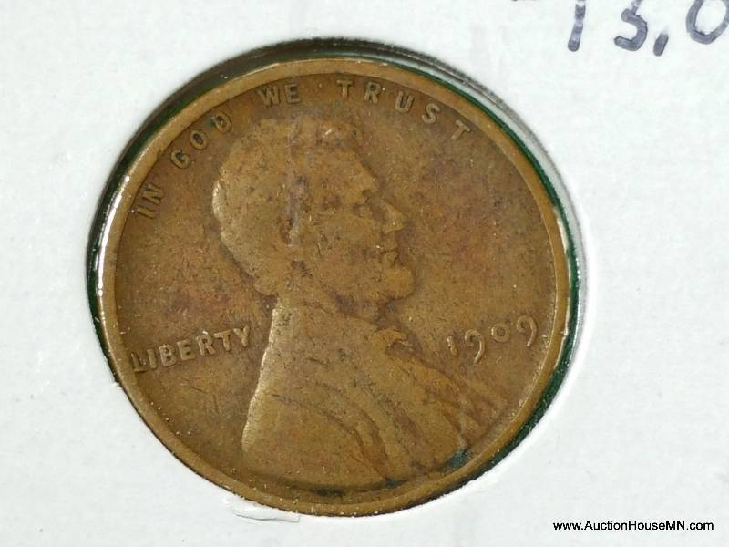 1909 VDB Lincoln Wheat Cent