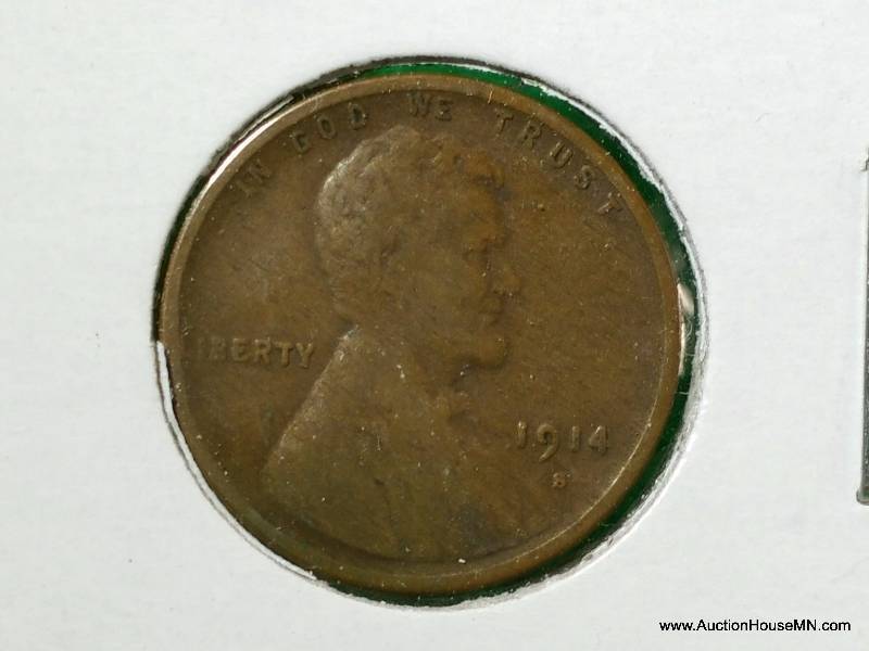 1914 S Lincoln Wheat Cent