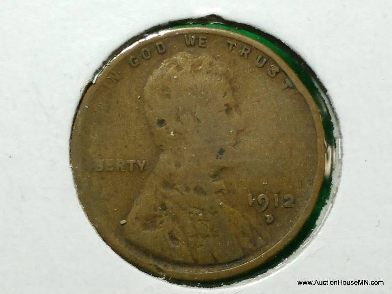 1912 D Lincoln Wheat Cent