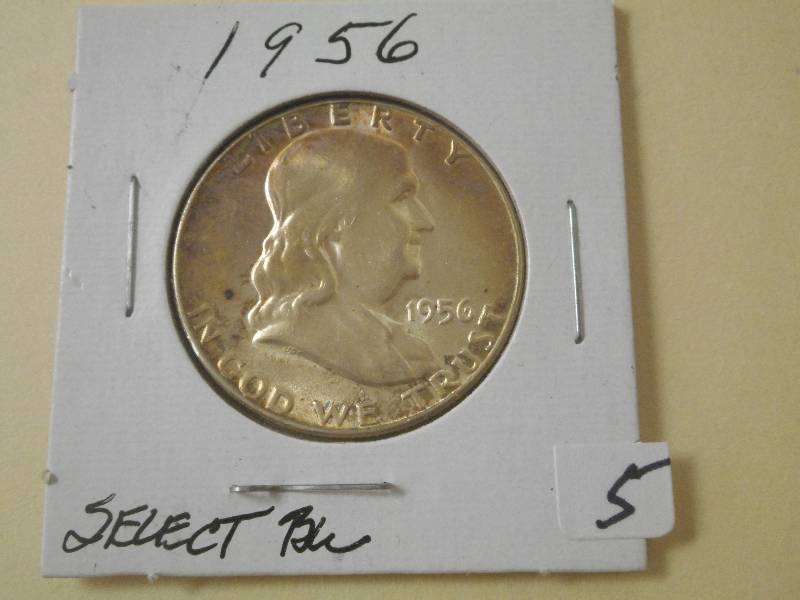 1956 Franklin Half Dollar, Mint Sta...