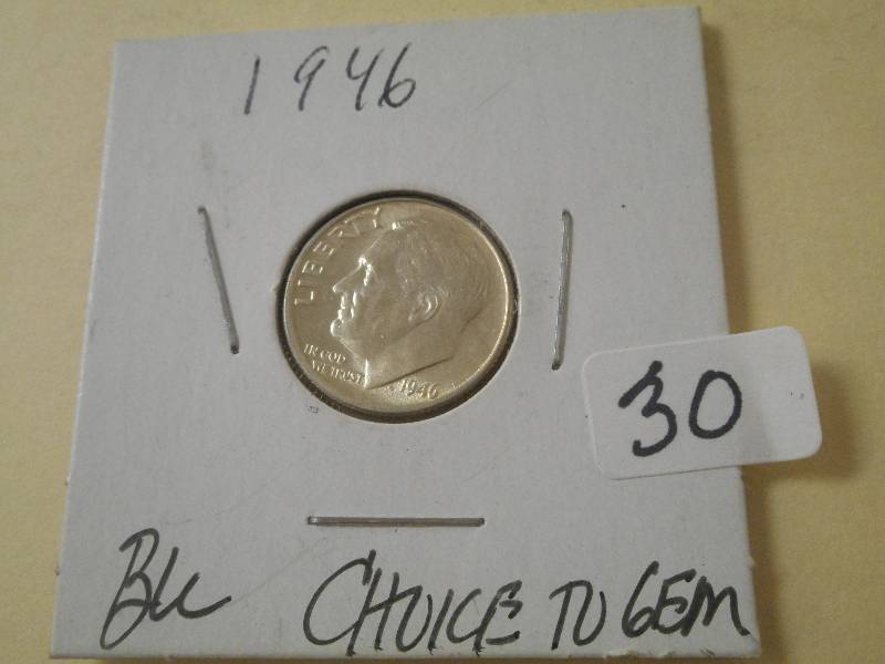1946 Roosevelt Dime, UNC...