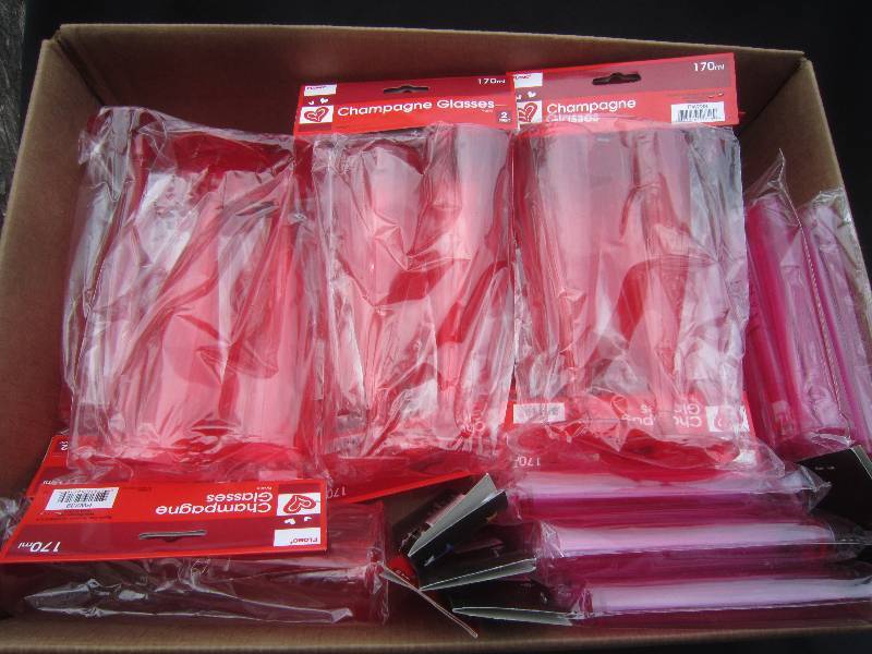 lot 222 image: NEW LOT 10 PACKS OF 2 AND 5 PACKS OF 6 SHOT GLASSES