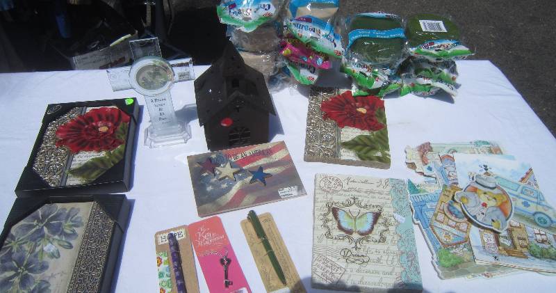 lot 240 image: NEW -- BOX LOTS - GREAT FOR GARAGE SALES, FLEA MARKETS OR STORE