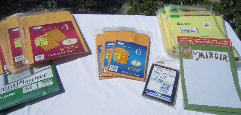lot 254 image: NEW -- BOX LOTS - GREAT FOR GARAGE SALES, FLEA MARKETS OR STORE
