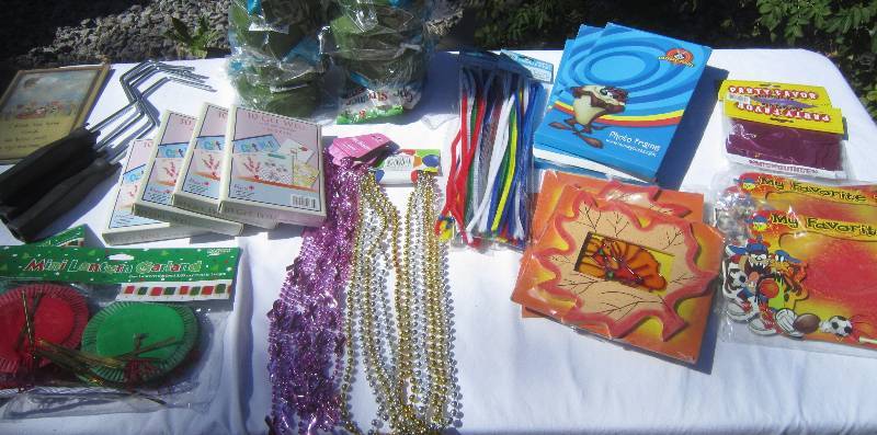 lot 258 image: NEW -- BOX LOTS - GREAT FOR GARAGE SALES, FLEA MARKETS OR STORE