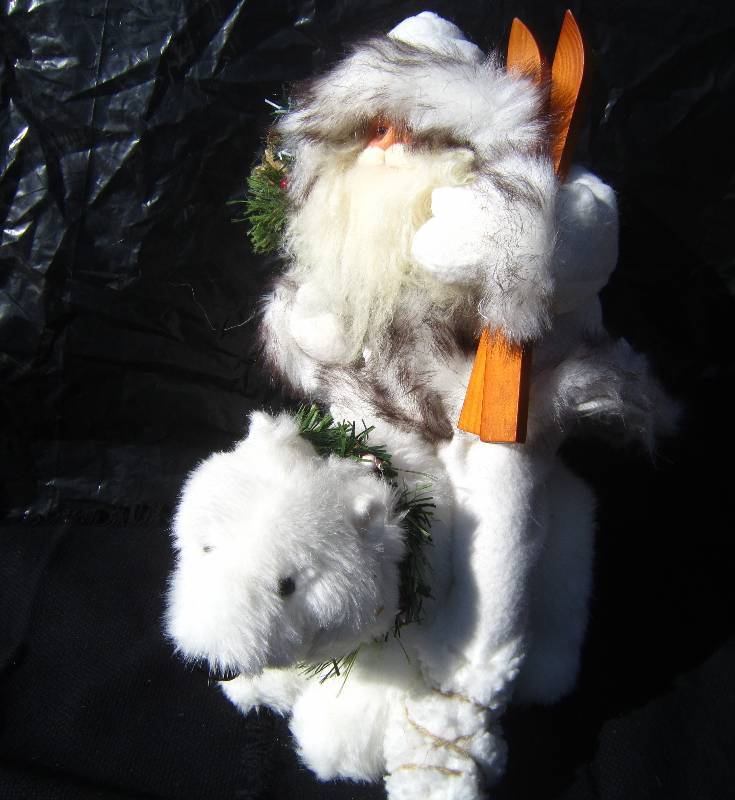 lot 294 image: White Santa on White Bear New