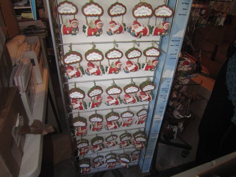 lot 267 image: Lot of 60 New Santa Ornaments