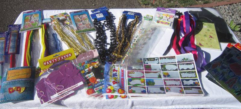 lot 200 image: NEW -- BOX LOTS - GREAT FOR GARAGE SALES, FLEA MARKETS OR STORE