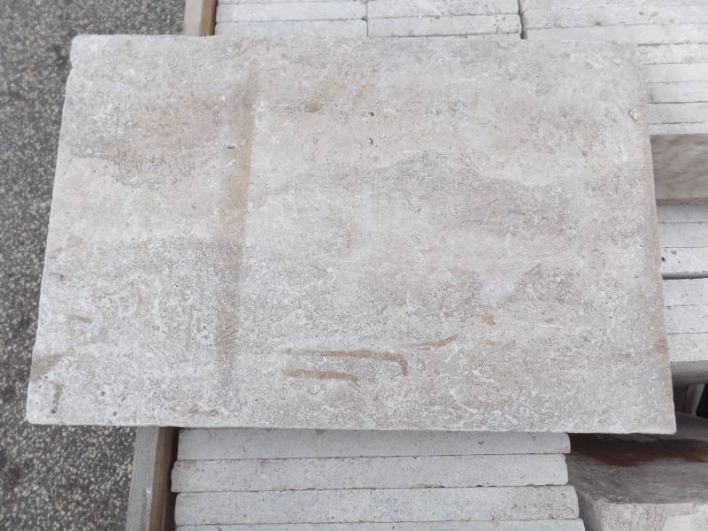 lot 53 image: Travertine Tumbled Pavers