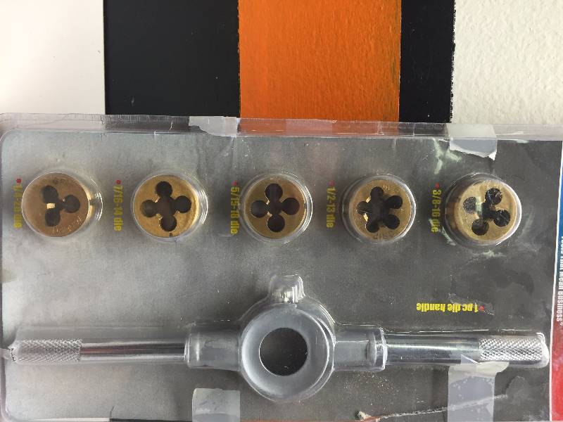 GRIP 6 PIECE TUNGSTEN DIE SET