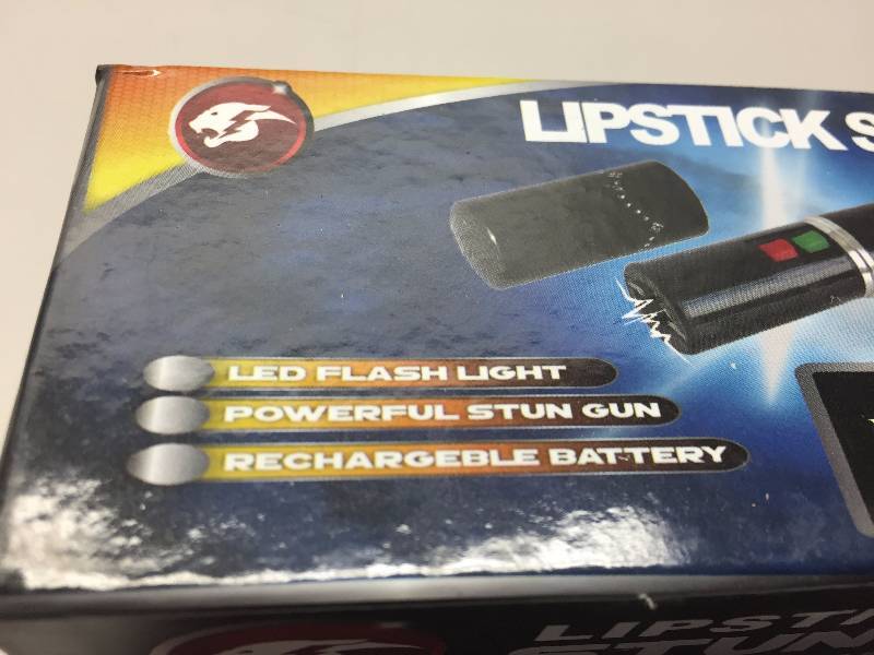 CHEETAH LIPSTICK STUNGUN, FLASHLIGHT