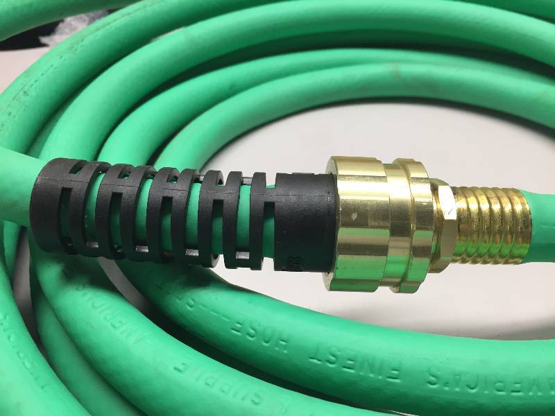 25 FT SWAN GARDEN HOSE, BRASS ENDS