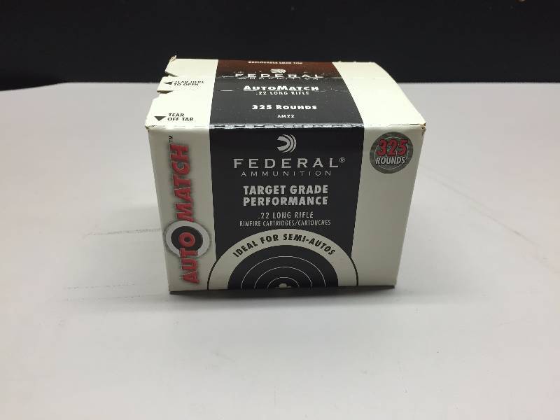 FEDERAL .22 LONG RIFLE SHELLS