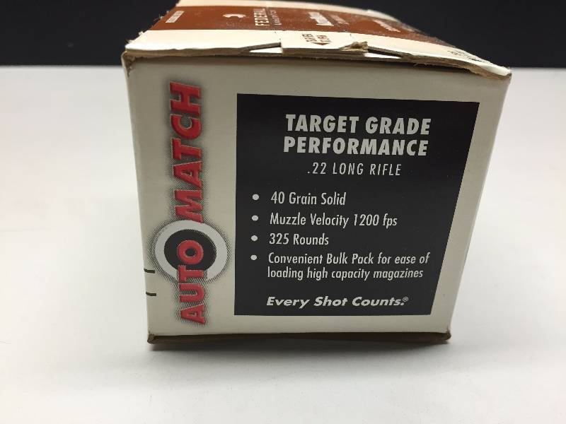 FEDERAL .22 LONG RIFLE SHELLS