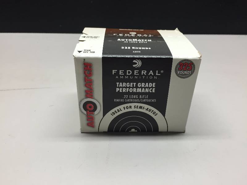 FEDERAL .22 LONG RIFLE SHELLS