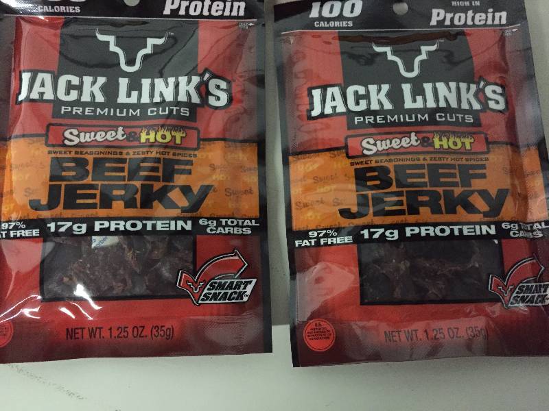 JACK LINKS SWEET N HOT BEEF JERKY