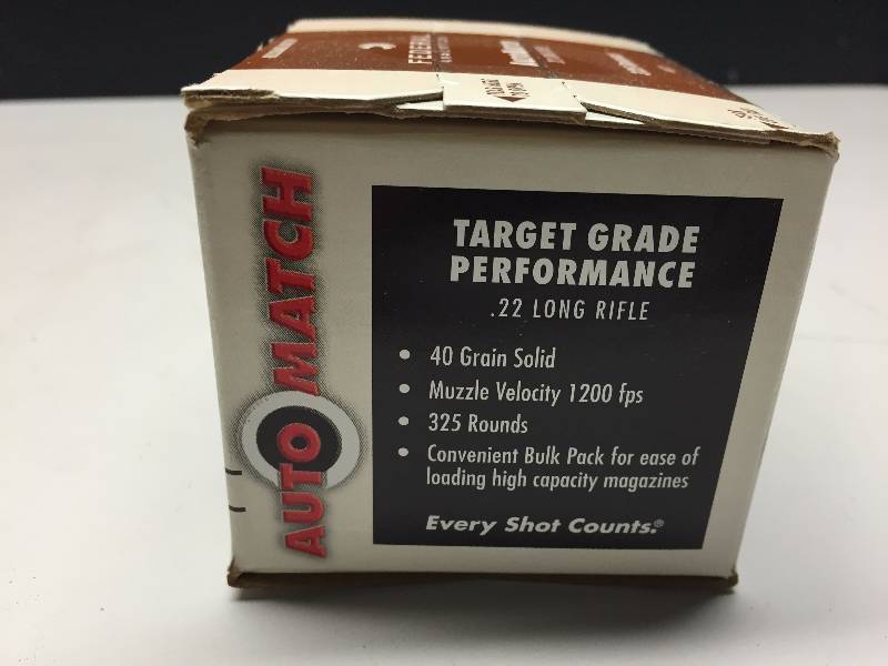 FEDERAL .22 LONG RIFLE SHELLS