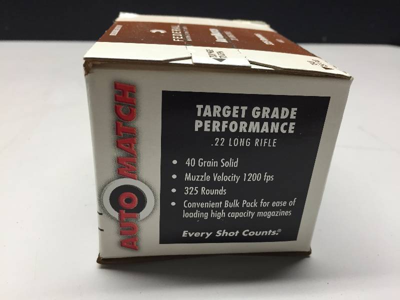 FEDERAL .22 LONG RIFLE SHELLS