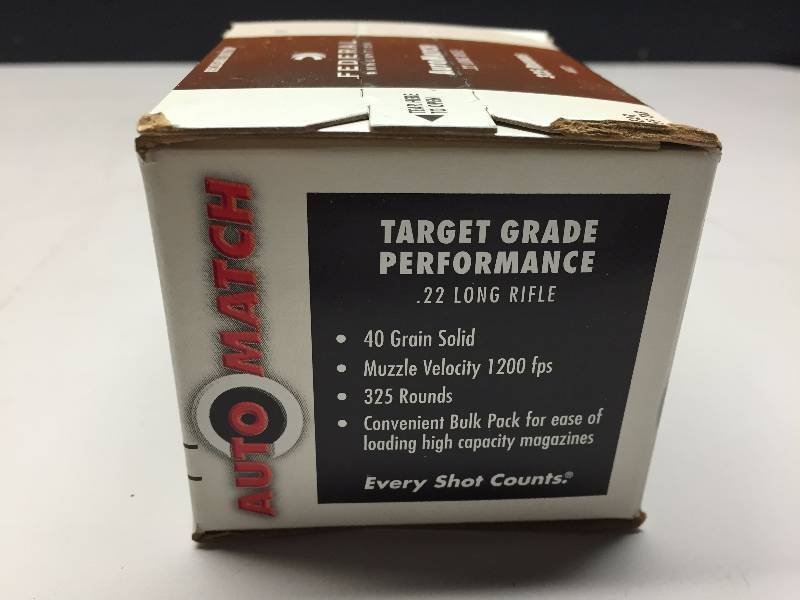 FEDERAL .22 LONG RIFLE SHELLS