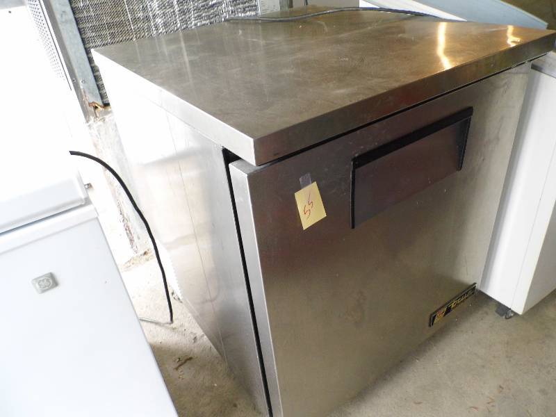 True Refridgeration Stainless Steel Fridge