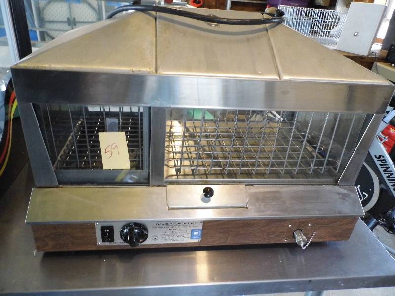 Star Warmer Commercial Hot Dog Steamer