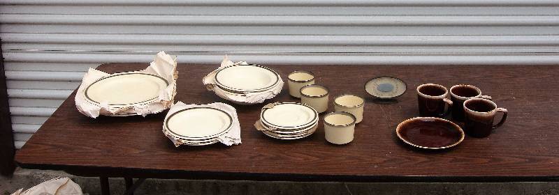 ironstone dish set
