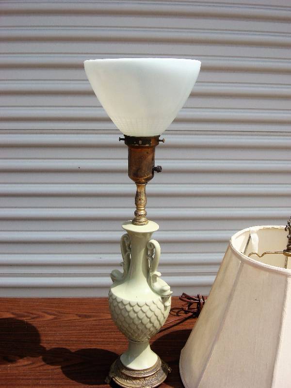 table lamp green